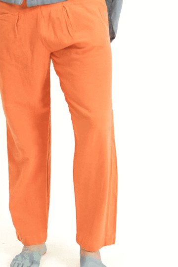 Mati - Rust Casual Outing Pants
