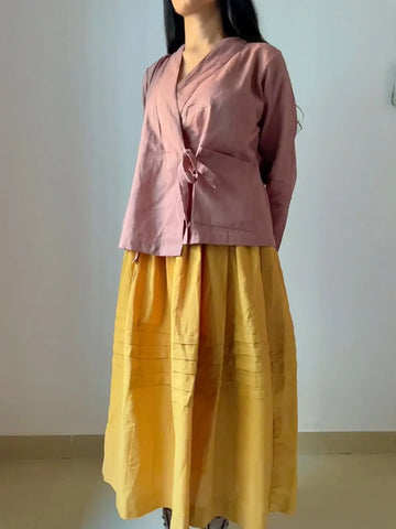 Cinnamon Wrap Top