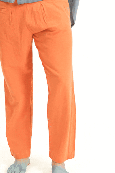 Mati - Rust Casual Outing Pants