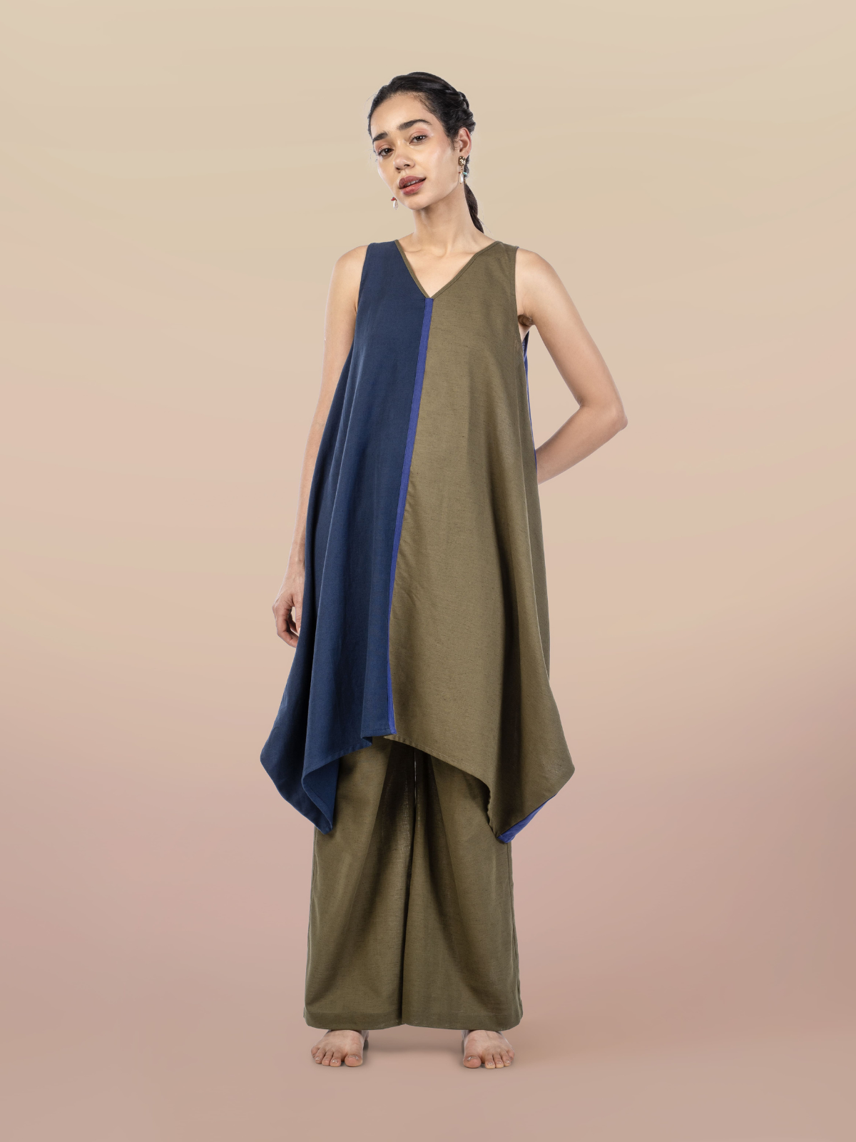 Whirly - Color Block Co-ord Set