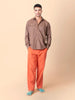 Rust Drawstring Pants
