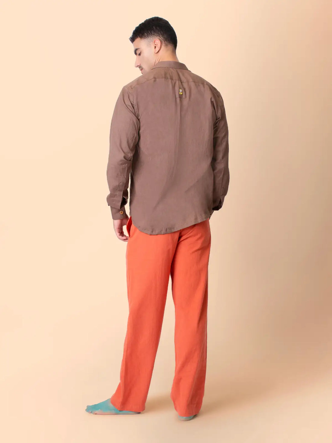 Rust Drawstring Pants