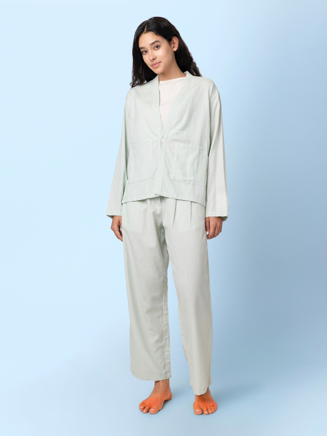Drift - Green Casual Shrug