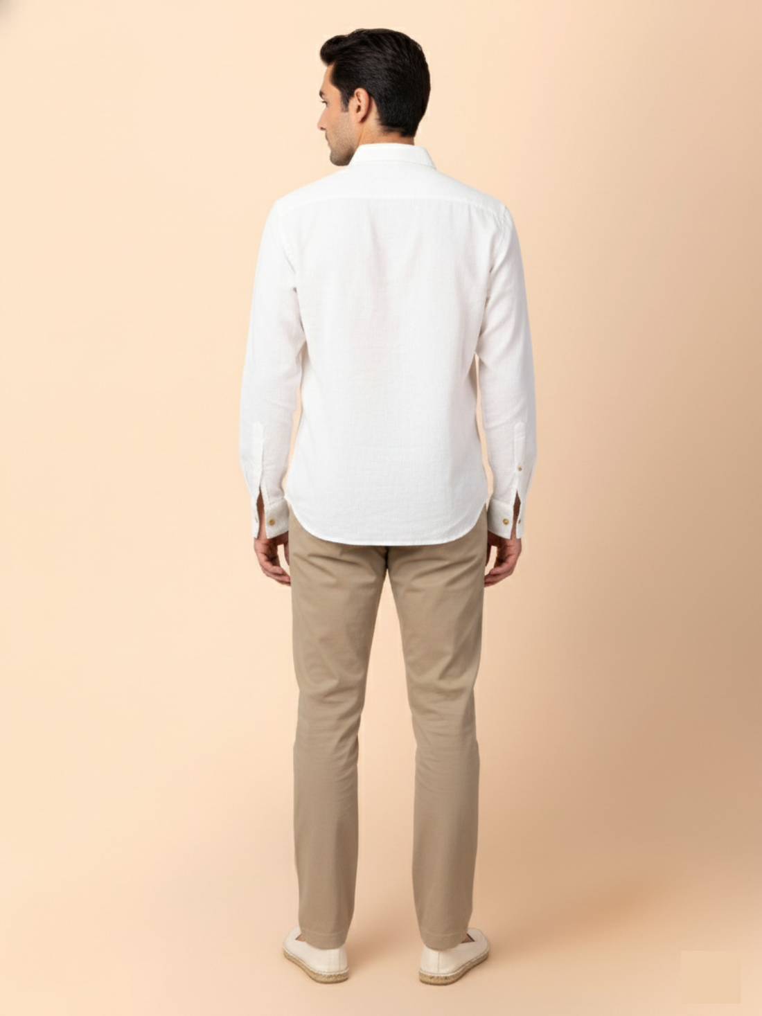 Canyon - White Shirt with Flap Pockets