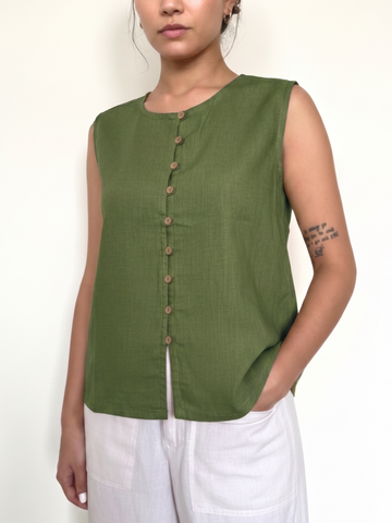 Moor Top - Olive