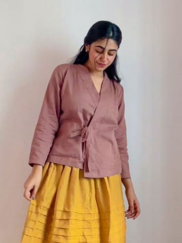 Wrap Top - Cinnamon