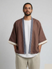 Mokka Upcycled Kimono Jacket