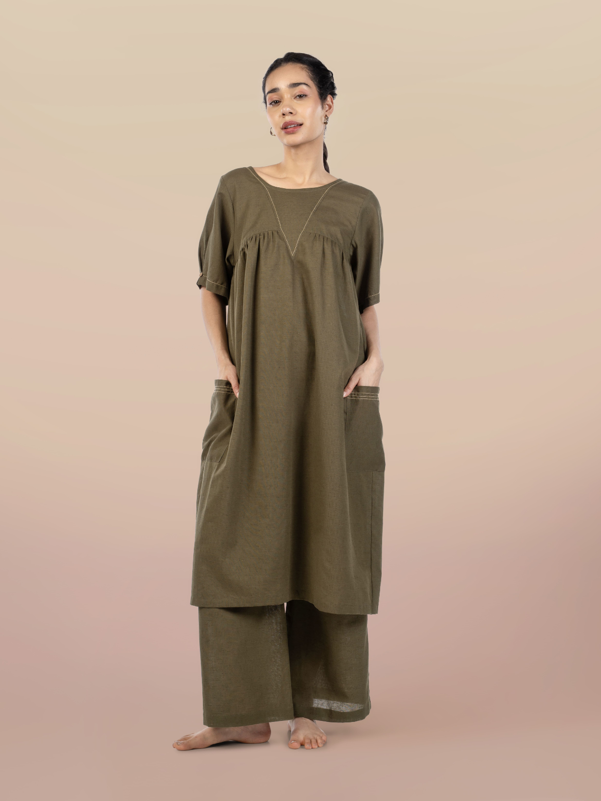 Briar Olive Co-Ord Set image 1