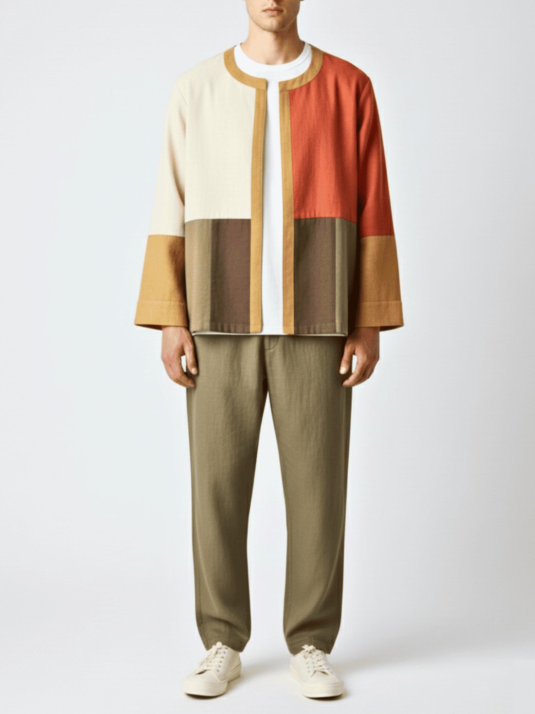 Ignis Upcycled Colour Block Jacket