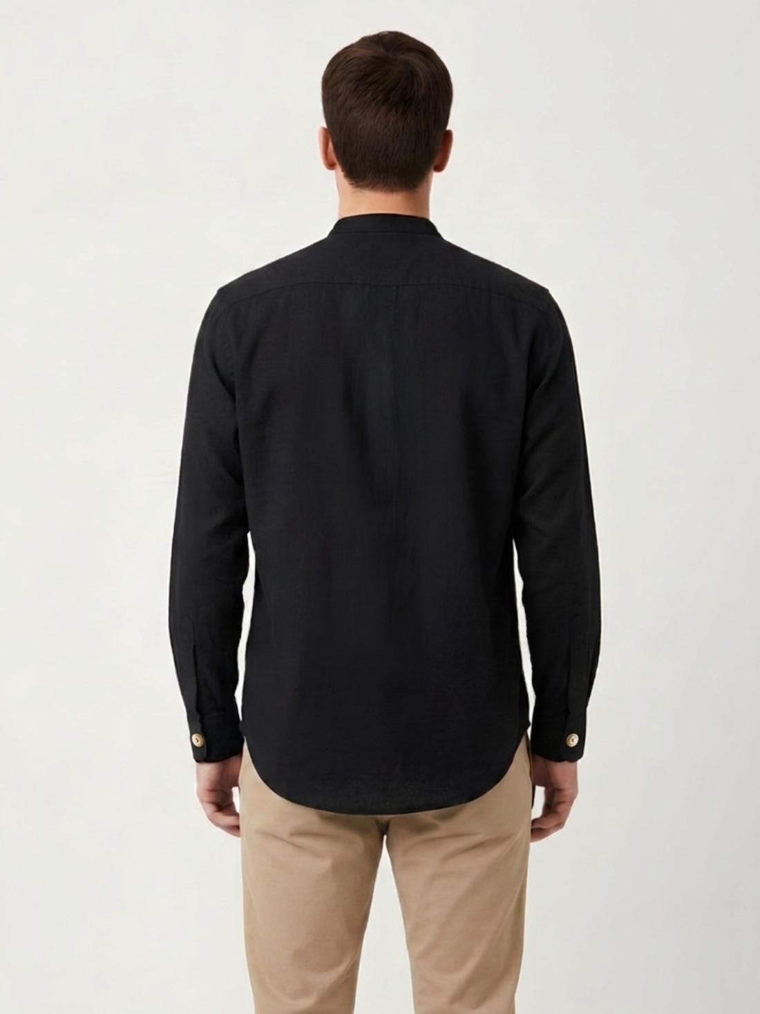 Canyon - Black Shirt with Flap Pockets