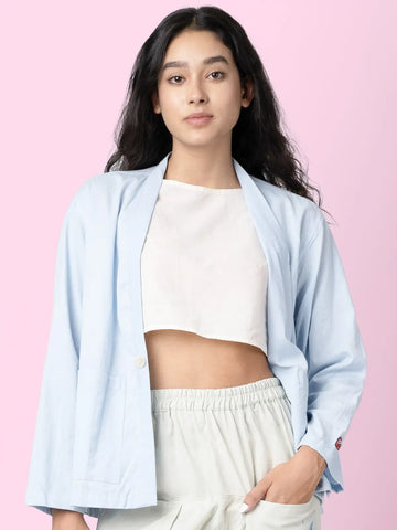 Drift - Blue Casual Shrug