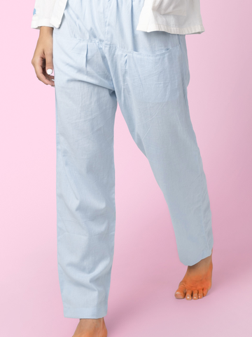Mati - Blue Casual Outing Pants