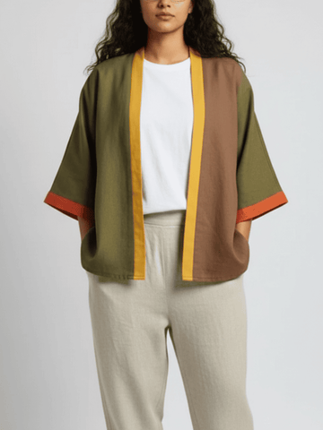 Cigo Upcycled Kimono Jacket