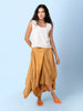 Hary - Mustard Draped Harem Skirt