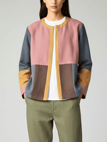 Dub Upcycled Colour Block Jacket