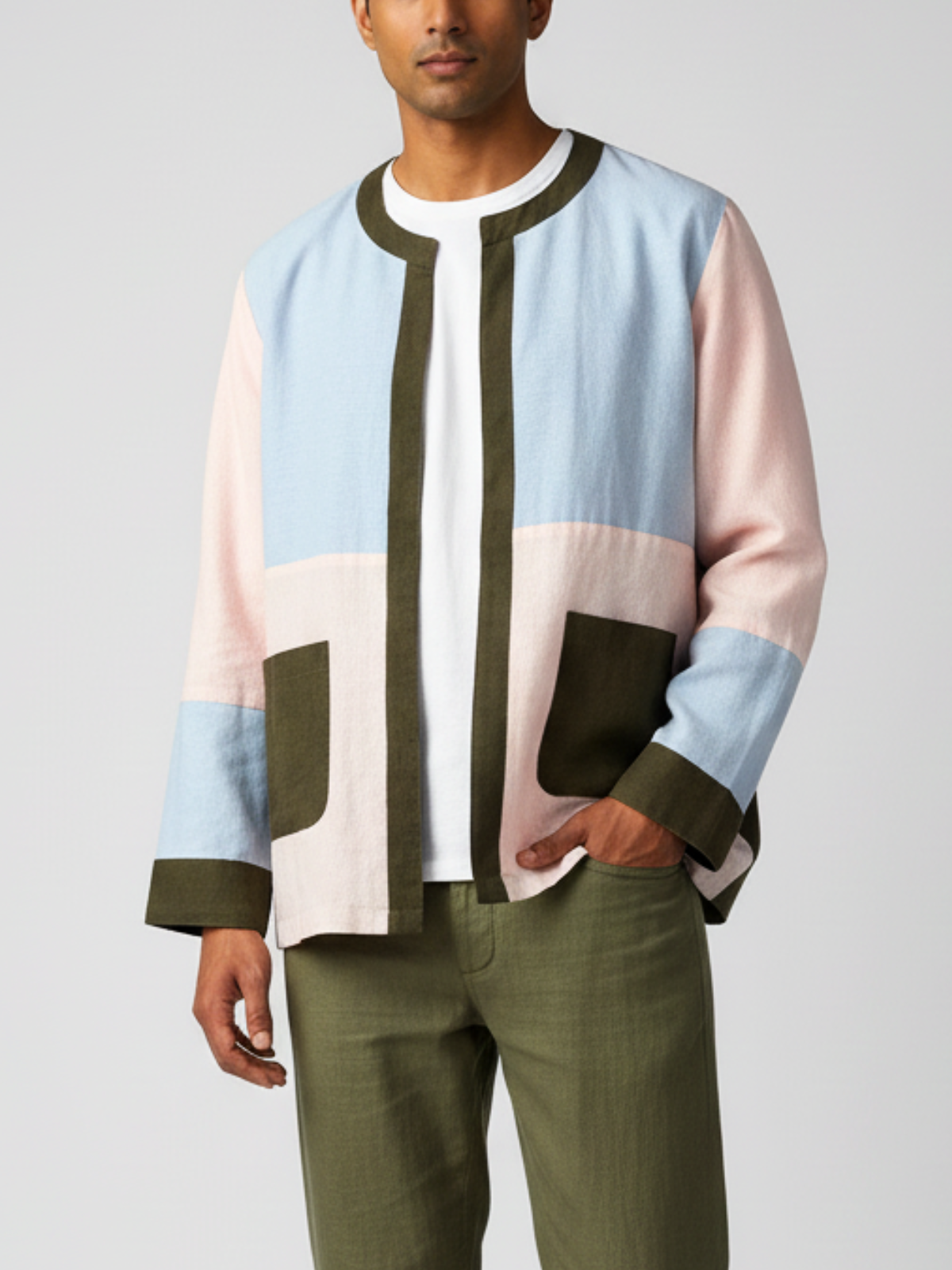 Axis Colour Block Jacket