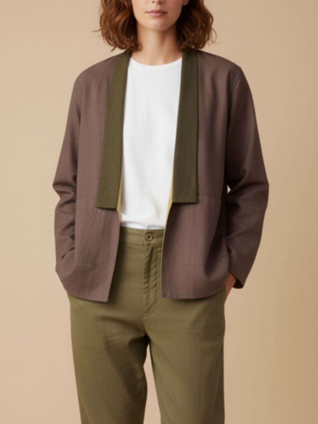 Reborn Upcycled Reversible Jacket