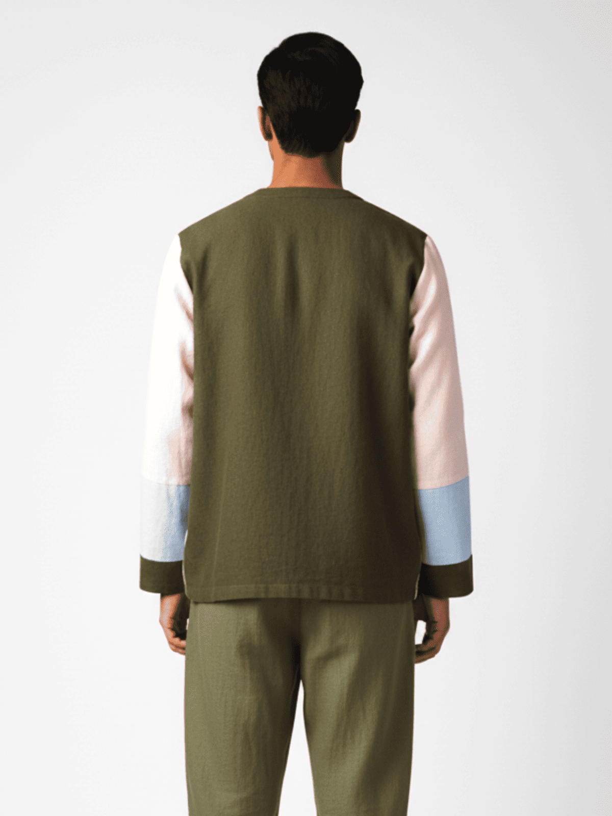Axis Upcycled Colour Block Jacket image 3