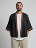 Onyx Upcycled Kimono Jacket