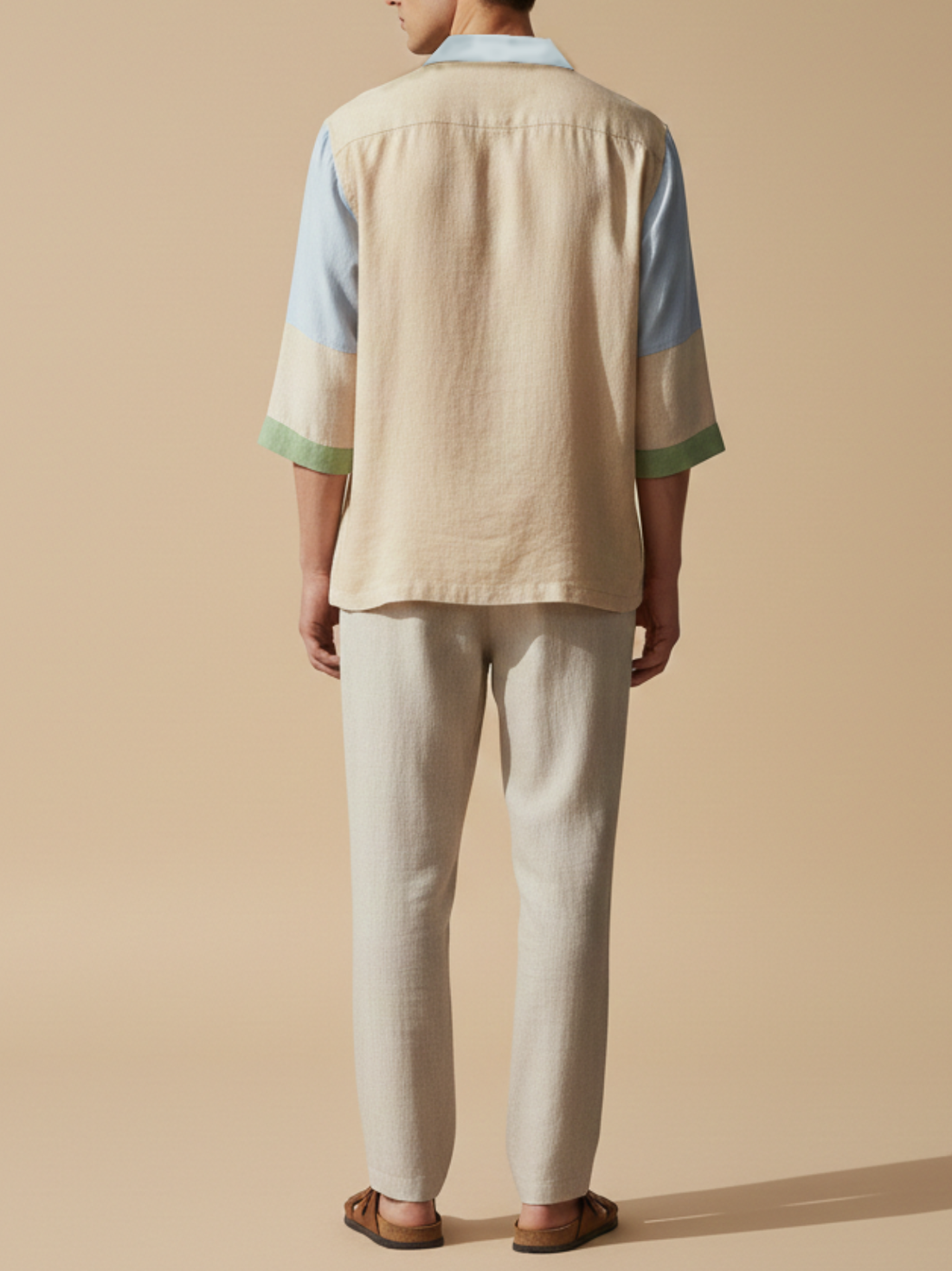 Gale Cuban Collar Lounge Shirt