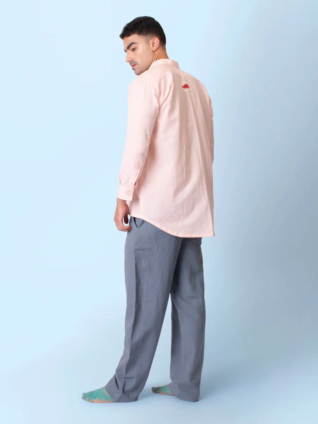 Grey Drawstring Pants