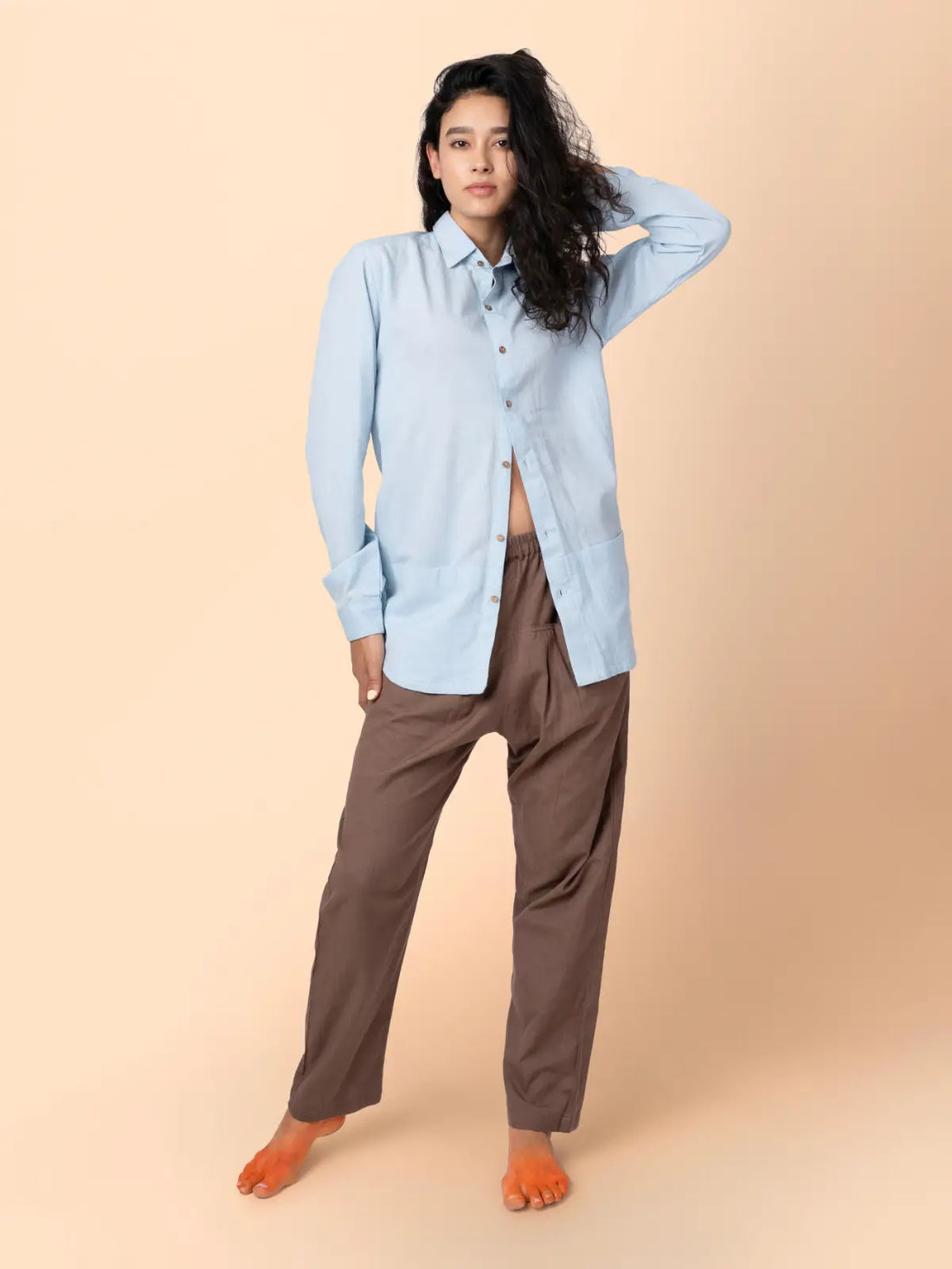 Ceylon - Blue Functional Shirt