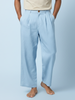 Mars - Blue Pleated Pants