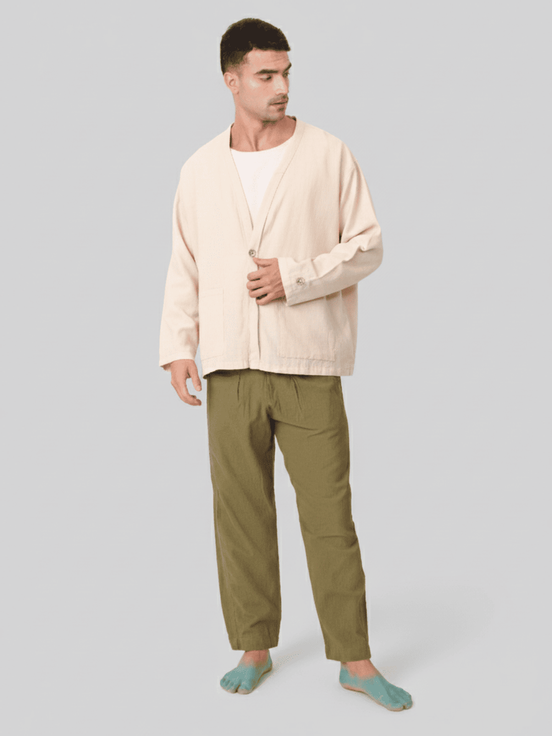 Drift - Beige Casual Shrug