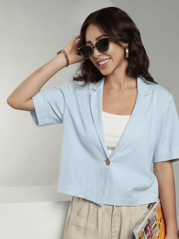 Oia Notch-Collar Waistcoat