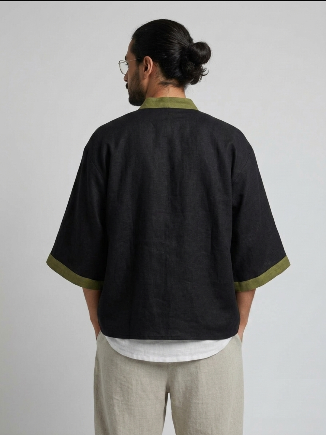 Shadow Upcycled Kimono Jacket