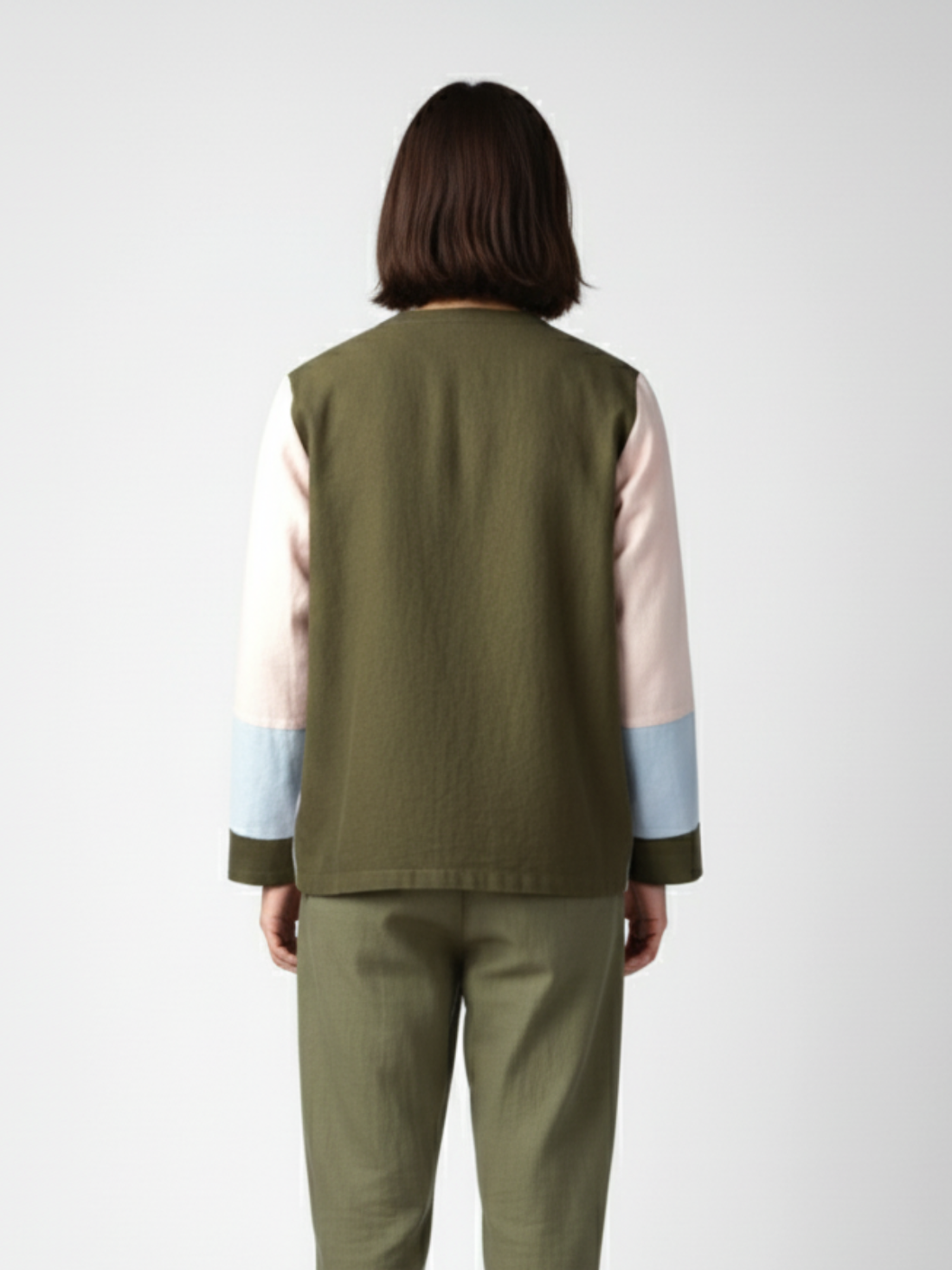 Axis Upcycled Colour Block Jacket