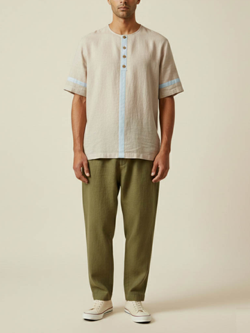 Mist Henley Shirt