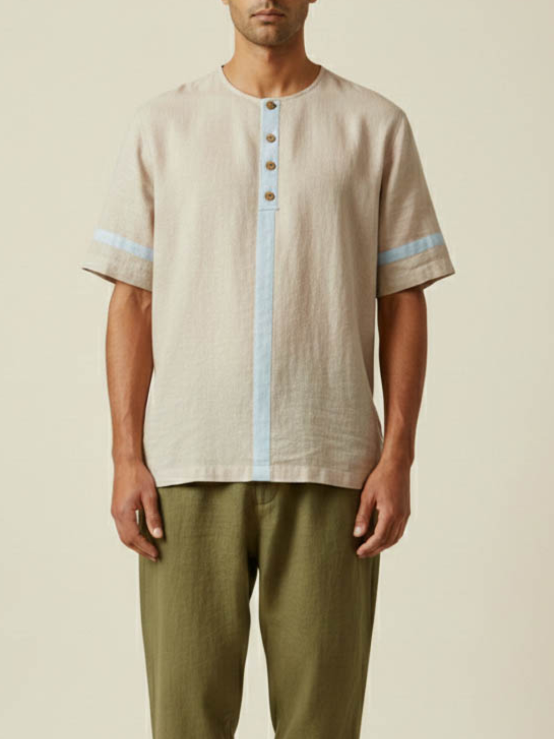 Mist Henley Shirt