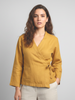 Wrap Top - Mustard