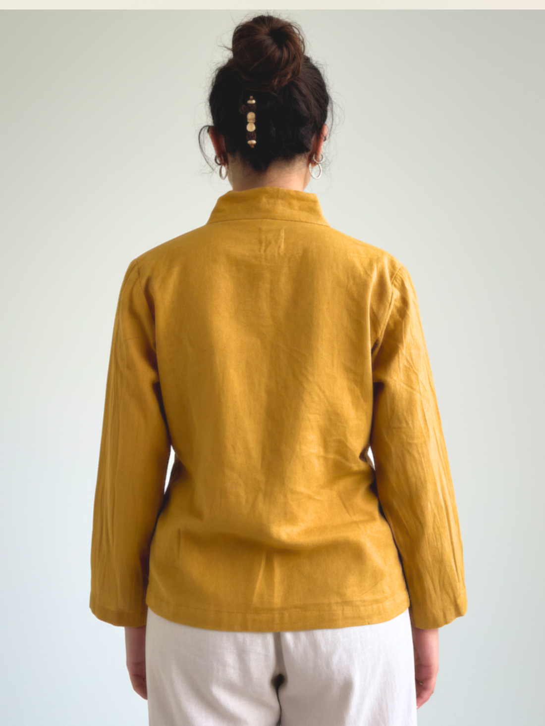Wrap Top - Mustard
