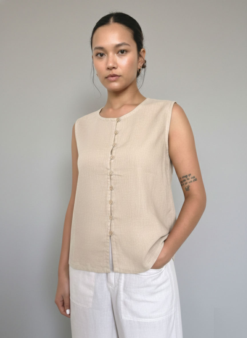 Moor Top - Beige