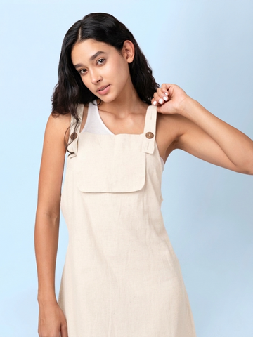 Luma - Dungaree Dress with adjustable straps