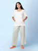 Skippy - Natural T Shirt with Kangaroo Pockets