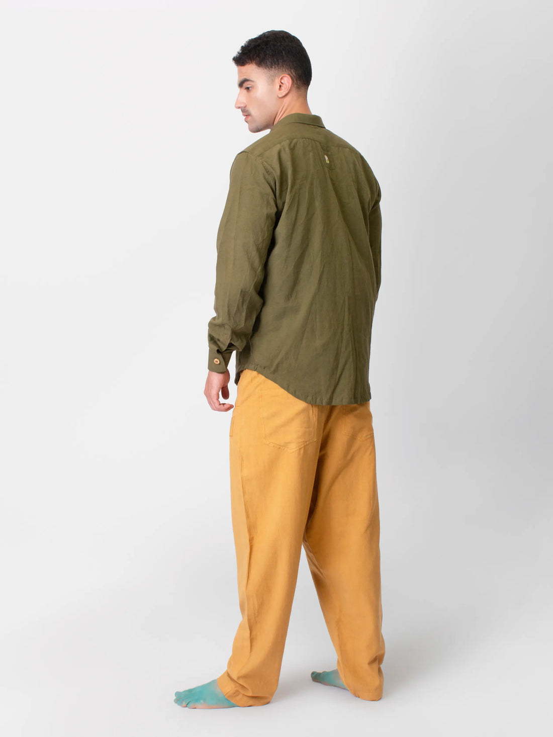 Mati - Mustard Casual Outing Pants