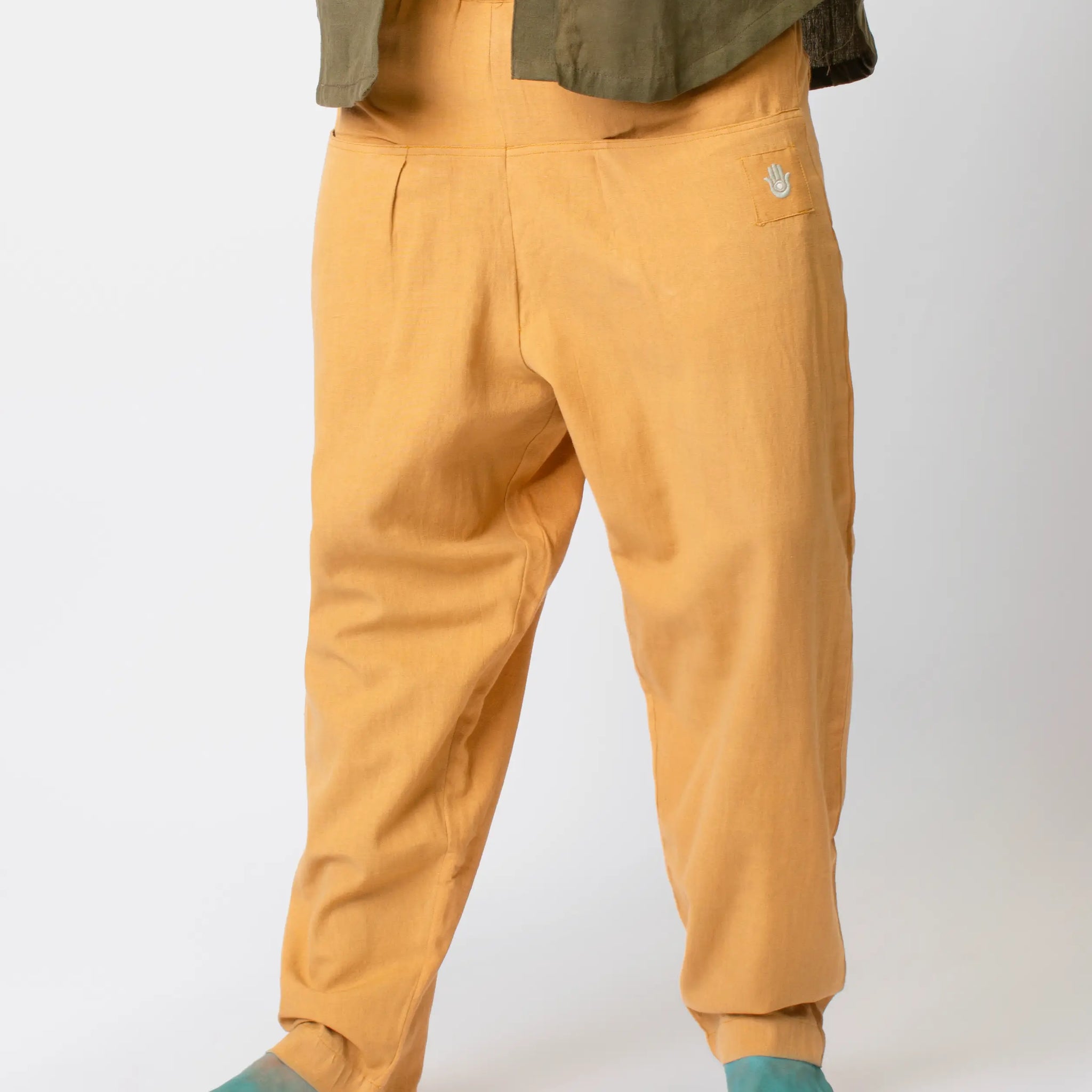 Mati - Mustard Casual Outing Pants