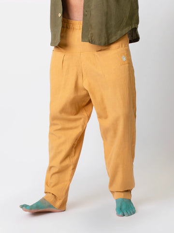 Mati - Mustard Casual Outing Pants