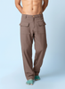 Juno - Brown Patch Pocket Pants