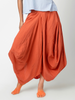 Hary - Rust Draped Harem Skirt