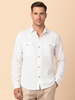 Canyon - Natural Unisex Shirt with Flap Pockets