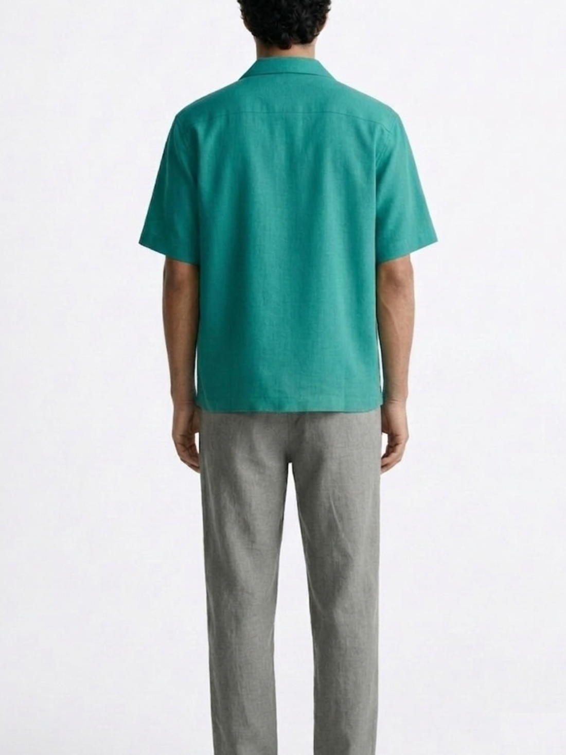 Vexo Cuban Collar Panelled Shirt